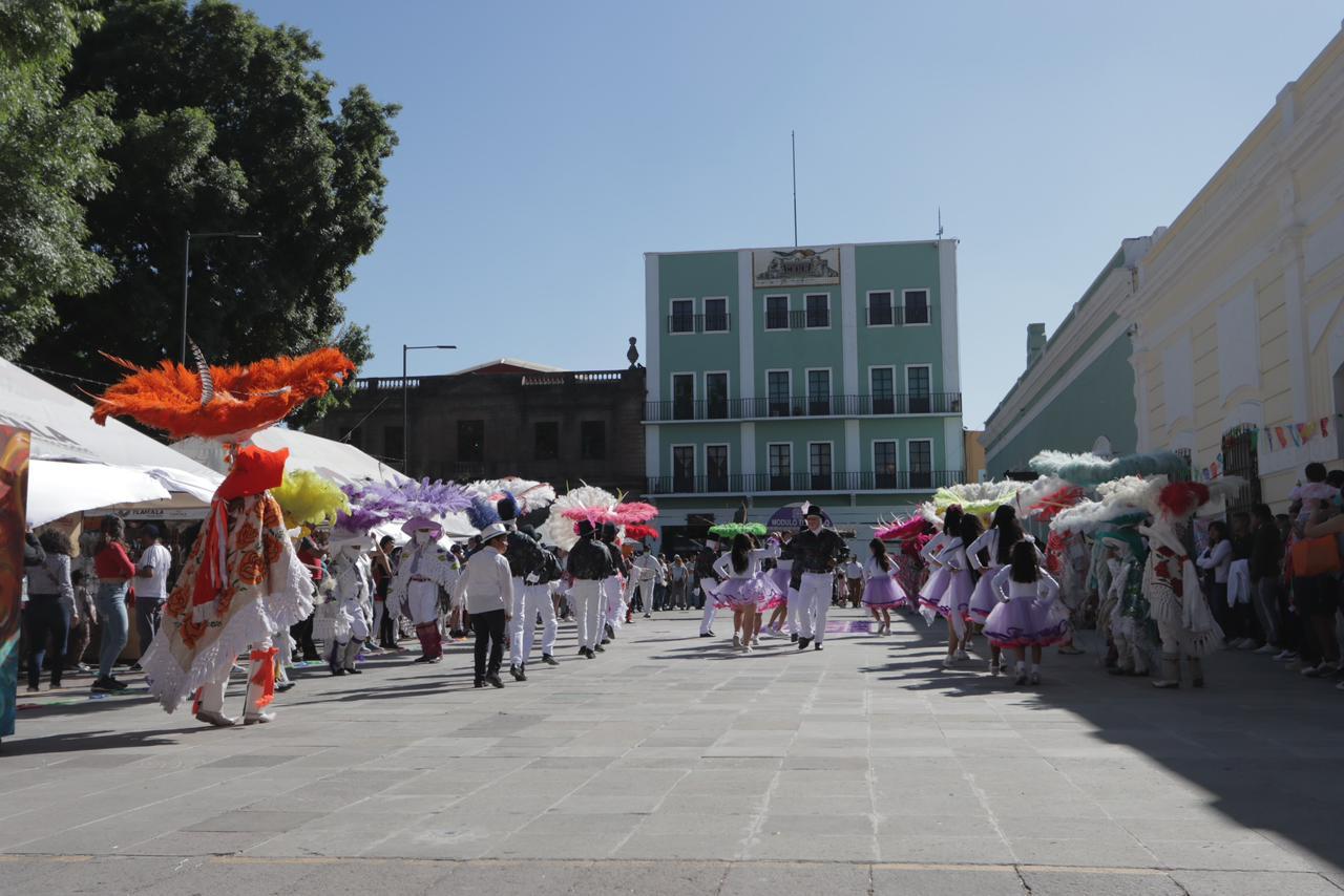 Se realiza con éxito el remate de Carnaval en el centro histórico 