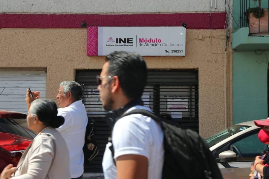 Marchan para defender al INE en Tlaxcala 
