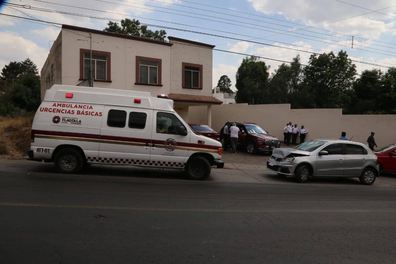 Chocan tres vehículos en la capital 