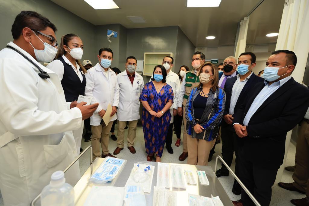 El trabajo coordinado permitirá que Tlaxcala sea ejemplo nacional en materia de salud: Gobernadora