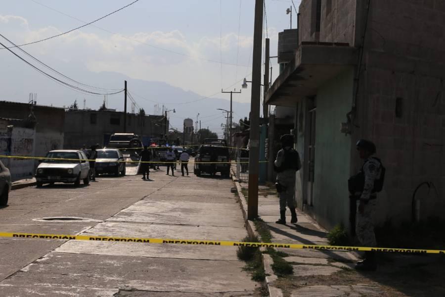 Aseguran vehículo Jetta involucrado en casa con armamento en Tepetitla