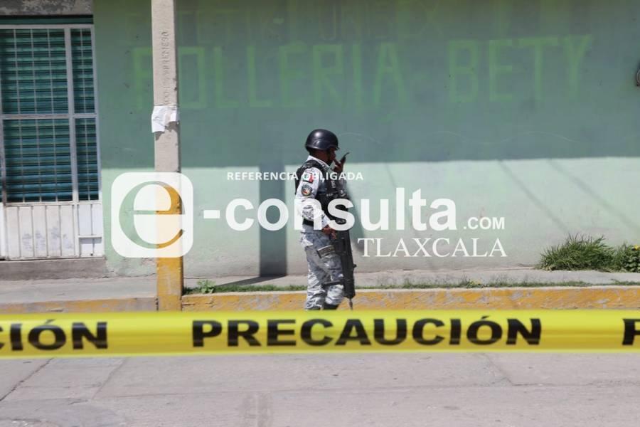 Localizan domicilio donde se resguardaban armas de fuego y chalecos balísticos en Tepetitla 