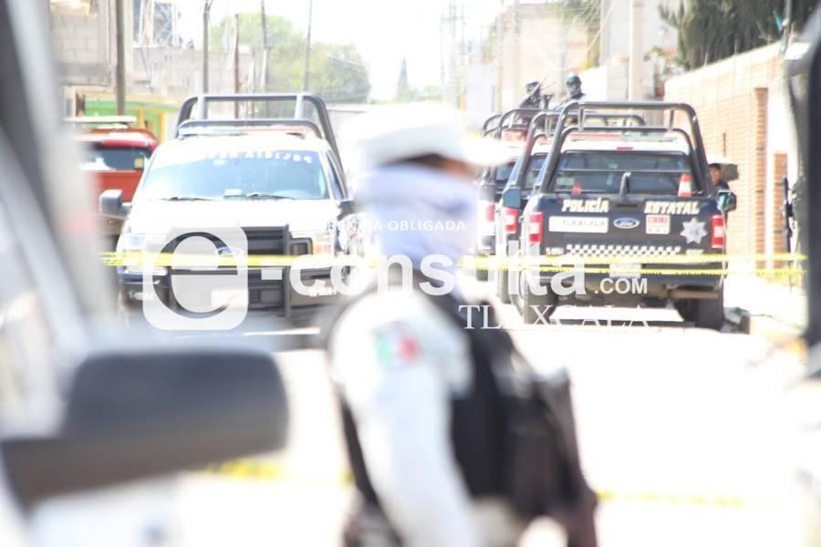 Localizan domicilio donde se resguardaban armas de fuego y chalecos balísticos en Tepetitla 