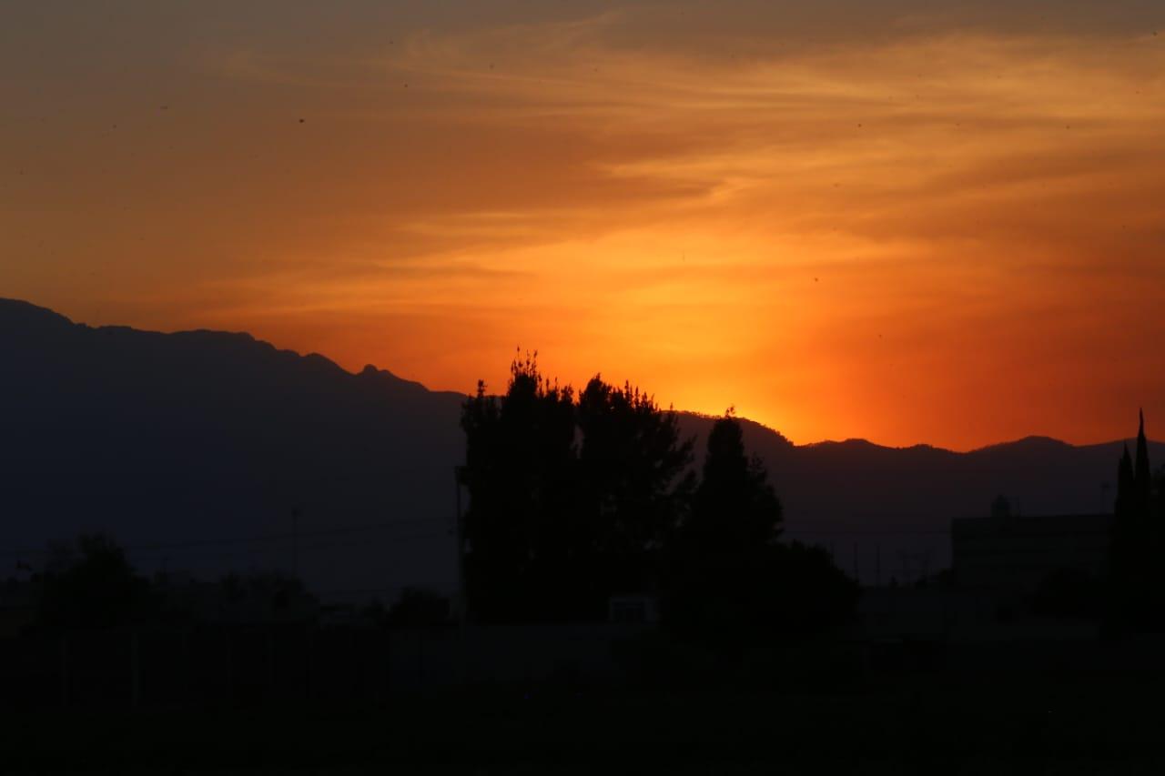 Último atardecer de febrero