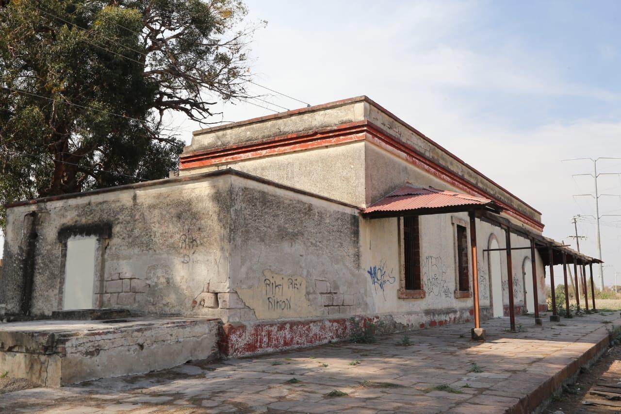 Antigua estación del tren en Zacatelco 