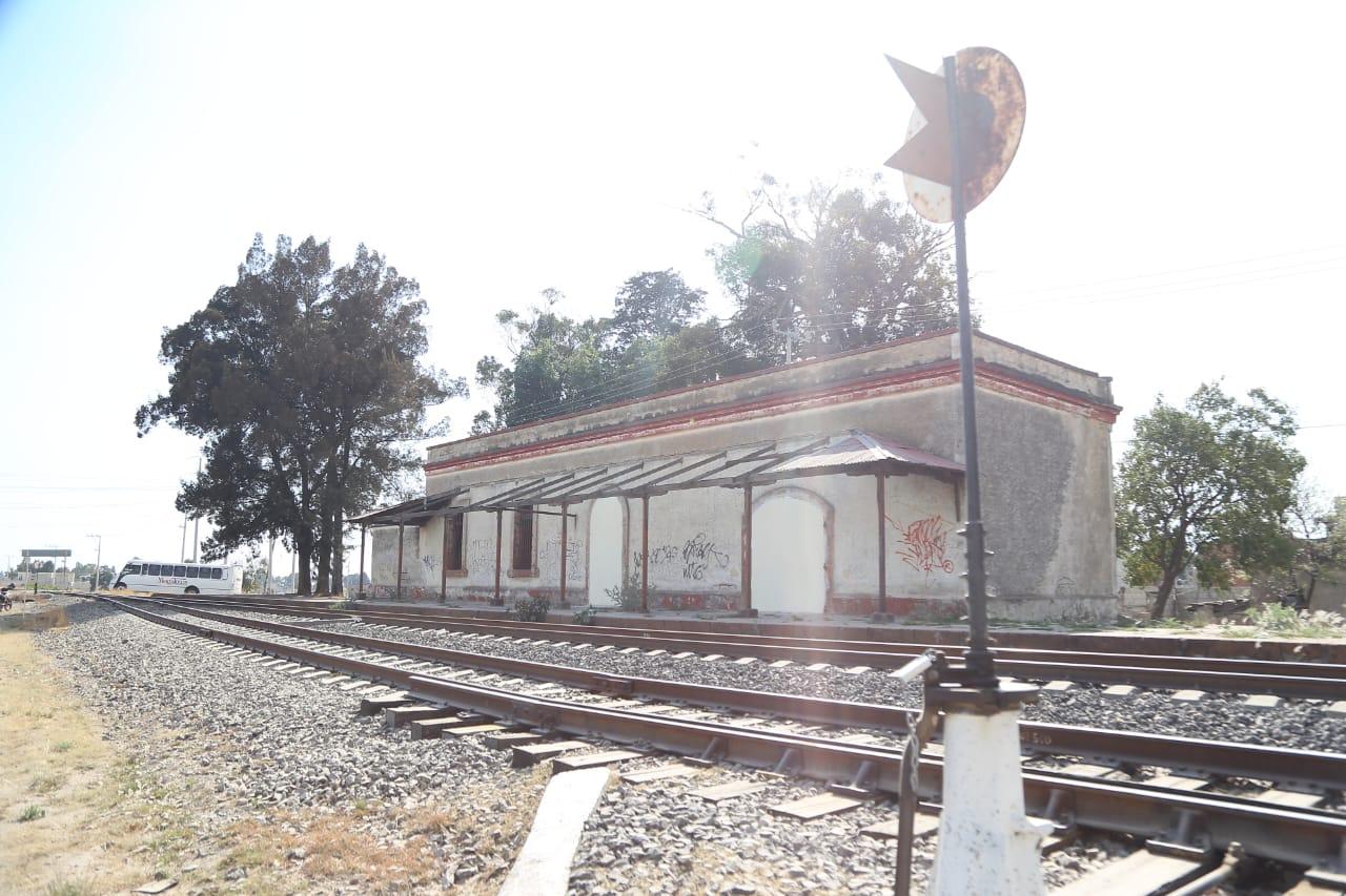 Antigua estación del tren en Zacatelco 