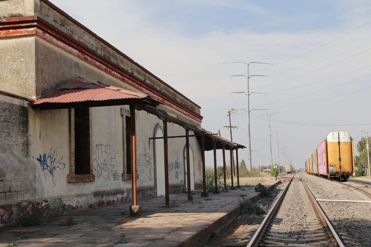 Antigua estación del tren en Zacatelco 