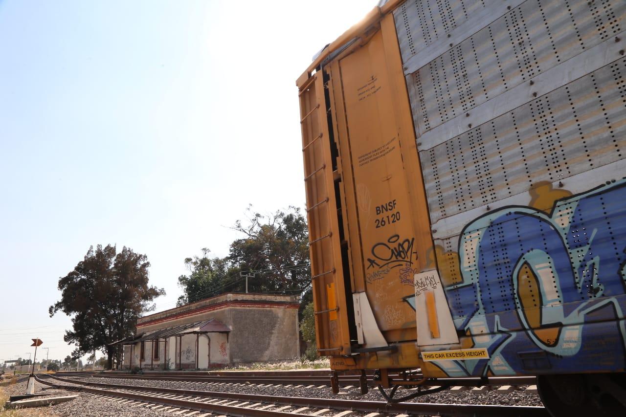 Antigua estación del tren en Zacatelco 