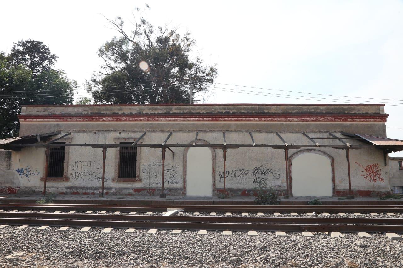 Antigua estación del tren en Zacatelco 
