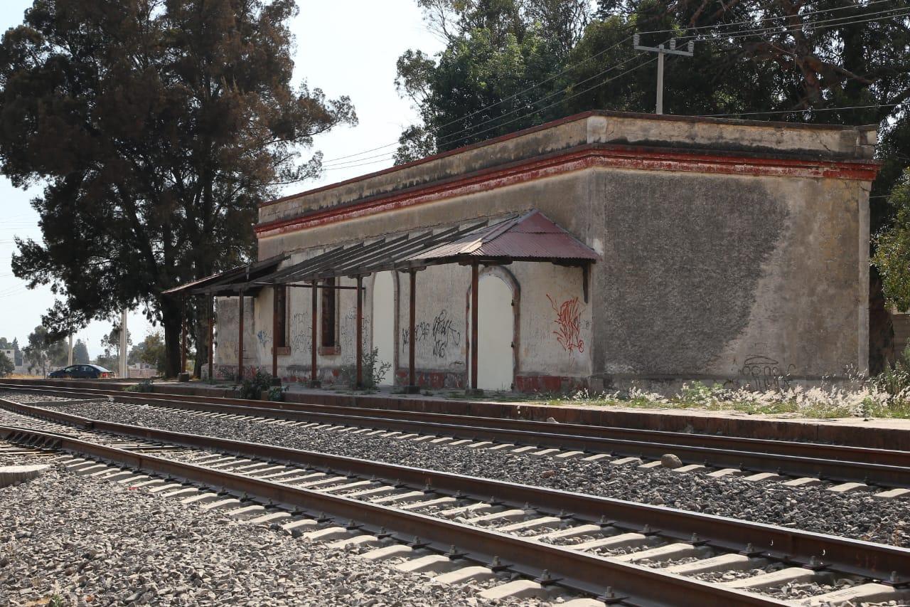 Antigua estación del tren en Zacatelco 