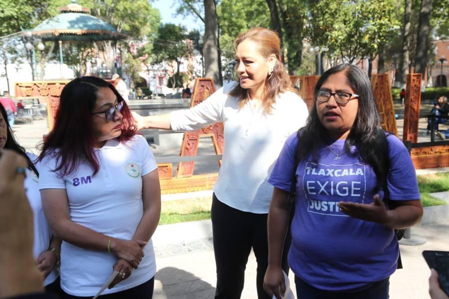 Se preparan mujeres rumbo al 8M
