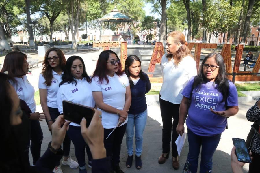 Se preparan mujeres rumbo al 8M