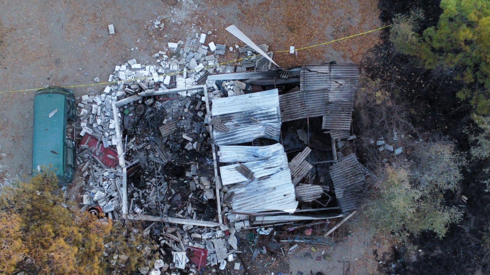 Explota polvorín en Contla; dos heridos de gravedad 