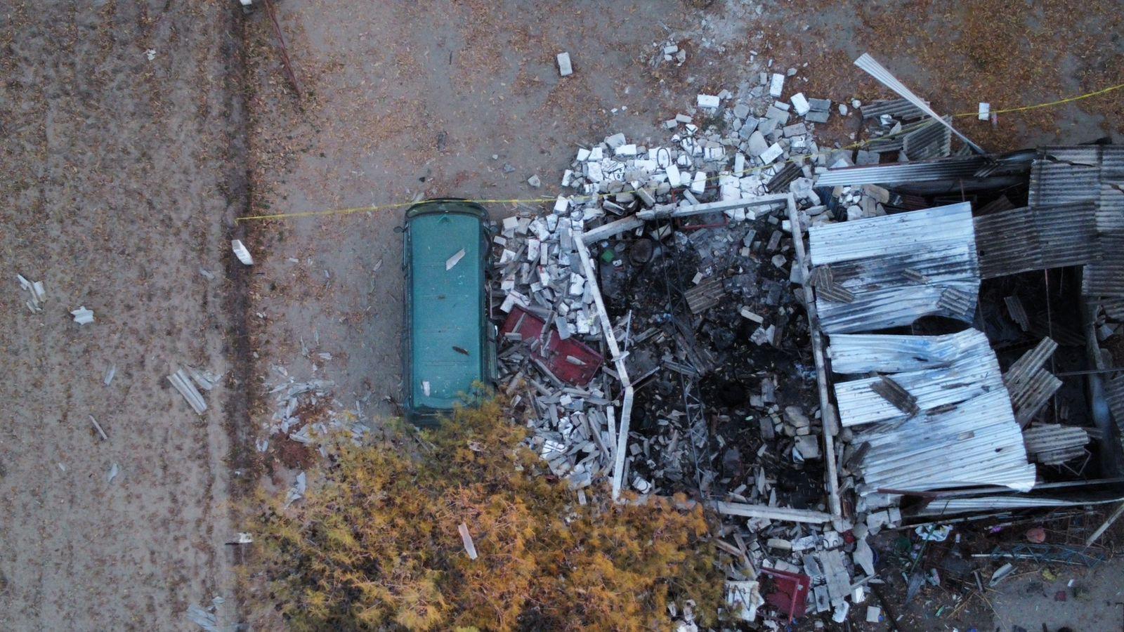 Explota polvorín en Contla; dos heridos de gravedad 