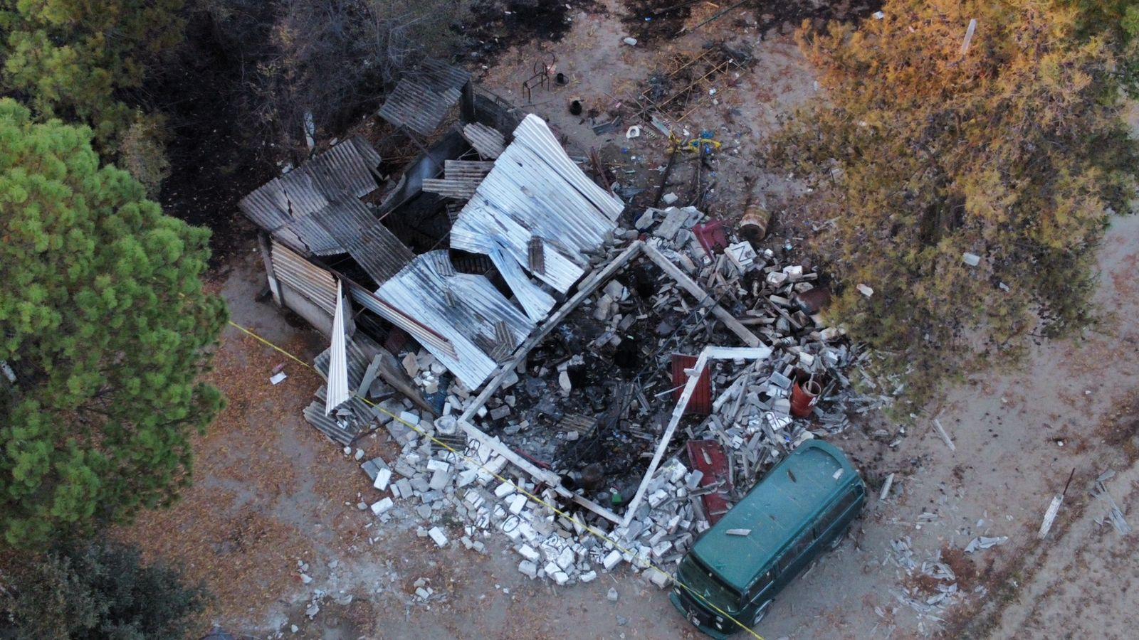 Explota polvorín en Contla; dos heridos de gravedad 