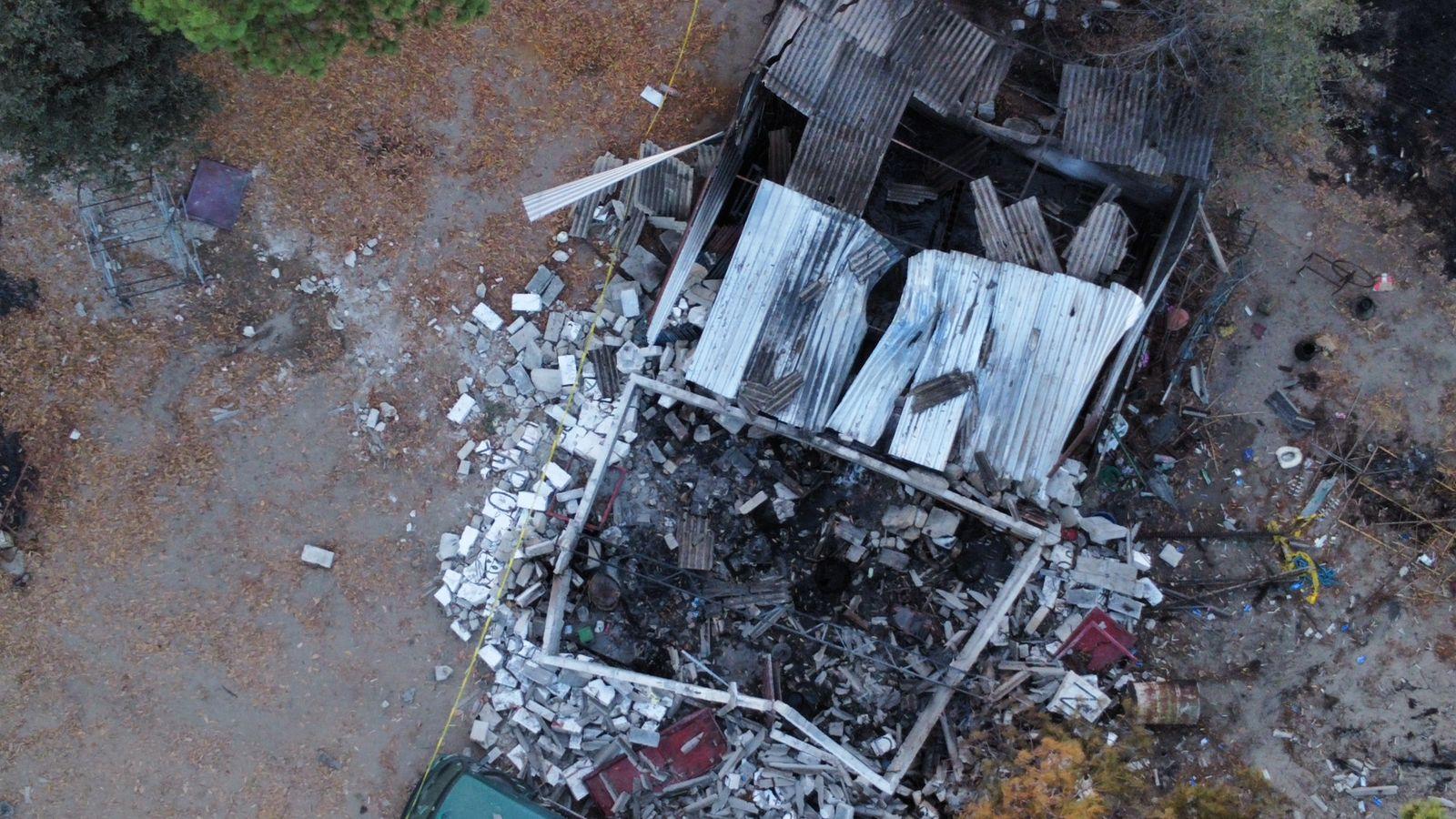 Explota polvorín en Contla; dos heridos de gravedad 