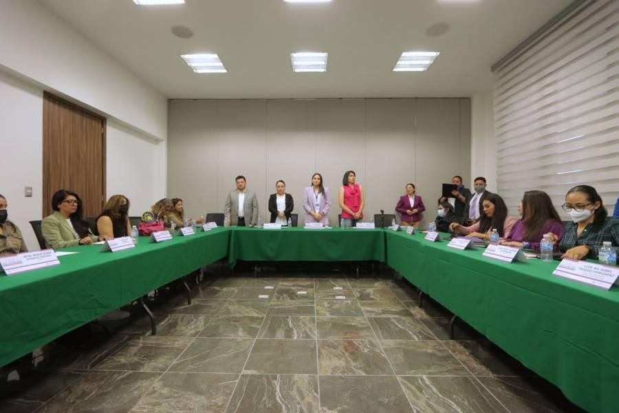 Realiza Sistema Anticorrupción del estado de Tlaxcala, mesas de diálogo con mujeres y colectivos feministas 