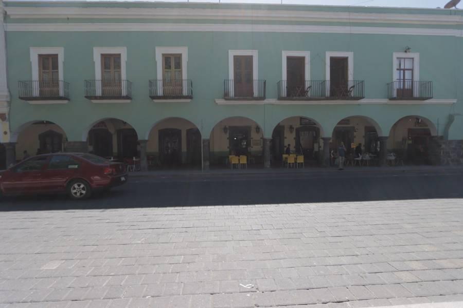 Sin protecciones luce el Palacio de Gobierno a un día de llevarse a cabo la marcha del 8M 