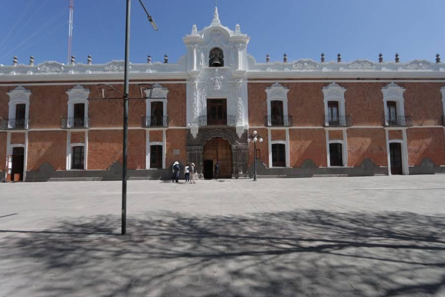Sin protecciones luce el Palacio de Gobierno a un día de llevarse a cabo la marcha del 8M 