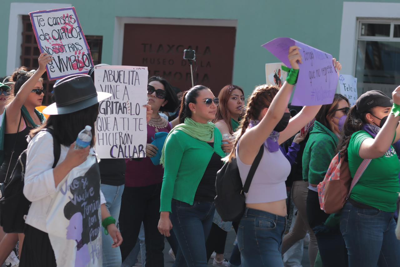 Marcha conmemorativa al 8M, día Internacional de la Mujer 