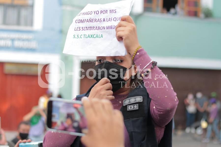 Elemento de la policía estatal denuncia acoso y hostigamiento en la SSC