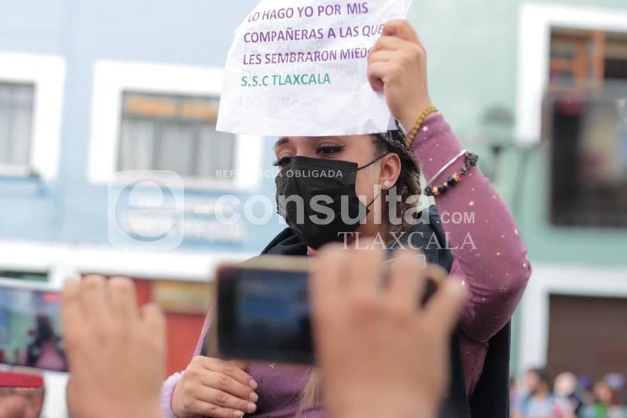 Elemento de la policía estatal denuncia acoso y hostigamiento en la SSC