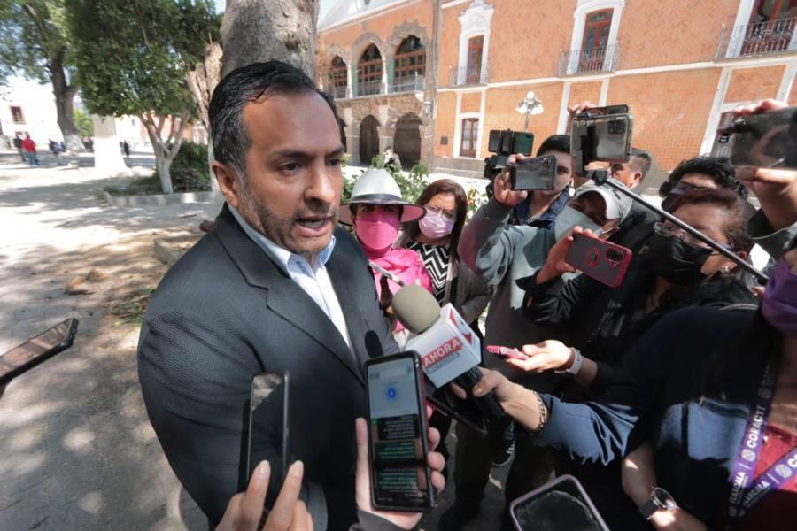 Destaca Celaya Gamboa, saldo blanco durante la violenta manifestación del 8M 