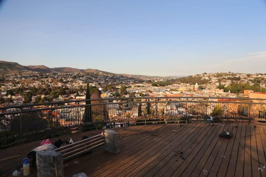 A punto de terminar trabajos de remodelación en mirador de las Escalinatas 
