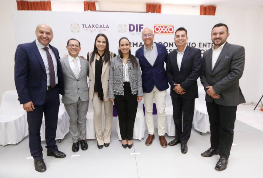 Concreta SEDIF alianza con Femsa para impulsar inclusión laboral en Tlaxcala