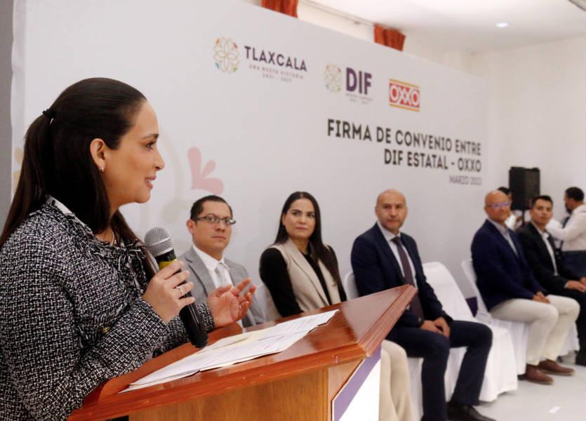 Concreta SEDIF alianza con Femsa para impulsar inclusión laboral en Tlaxcala