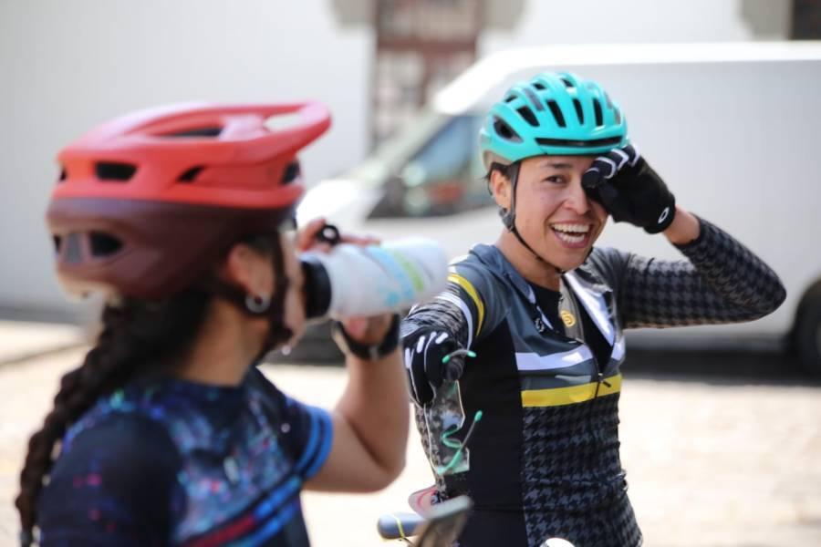 Realizan carrera ciclista en Apetatitlán 