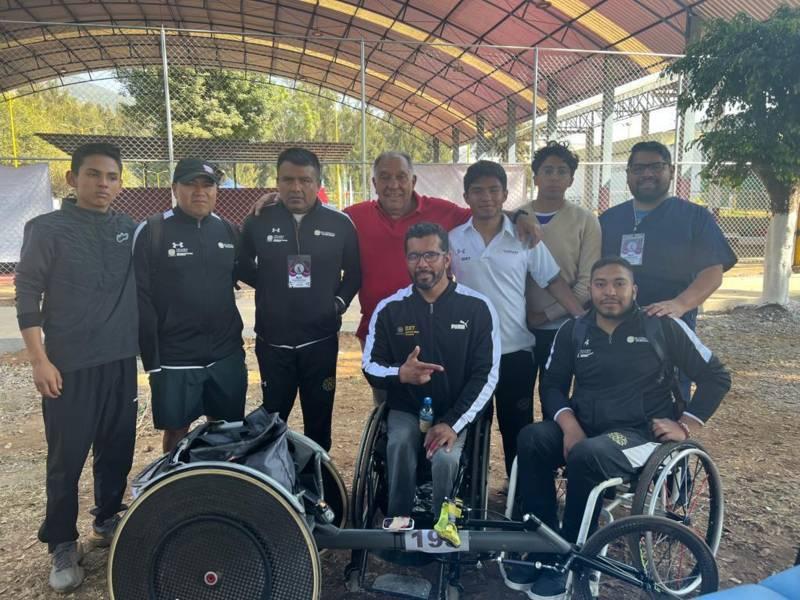 Destacan deportistas tlaxcaltecas en los juegos nacionales deportivos de silla de ruedas y amputados 