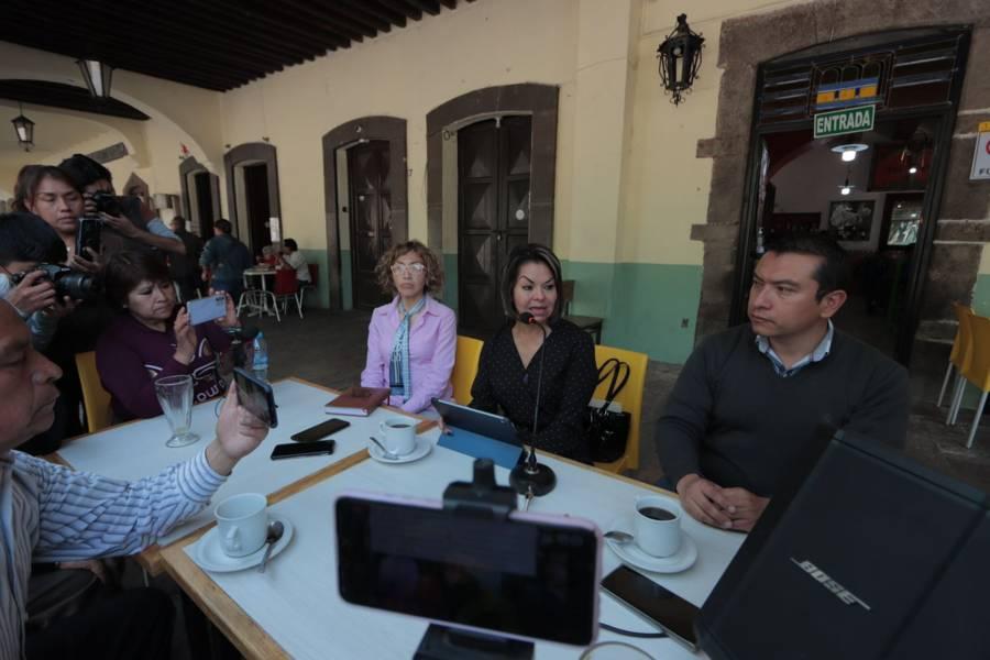 La violencia contra la mujer no se va a erradicar decorando espacios públicos: Minerva Hernández 