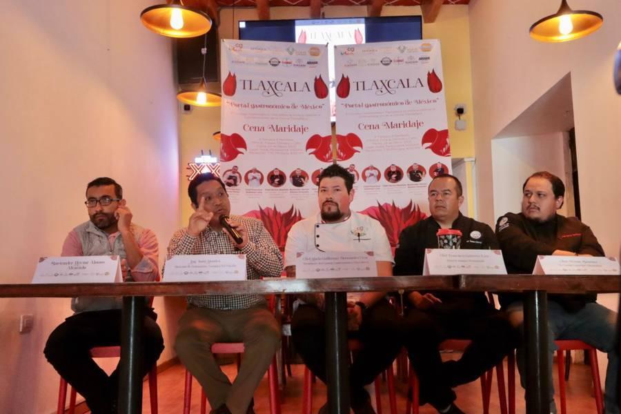 Realizarán "Cena Maridaje" para preservar la cocina tradicional tlaxcalteca 