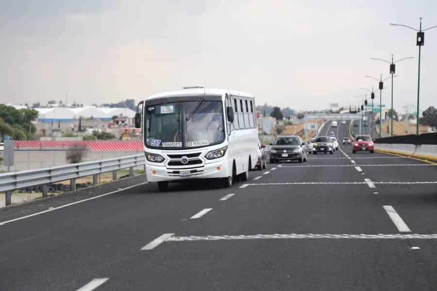 Cierre del periférico genera intenso tráfico vehicular