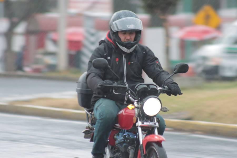 Tarde lluviosa en la capital tlaxcalteca 