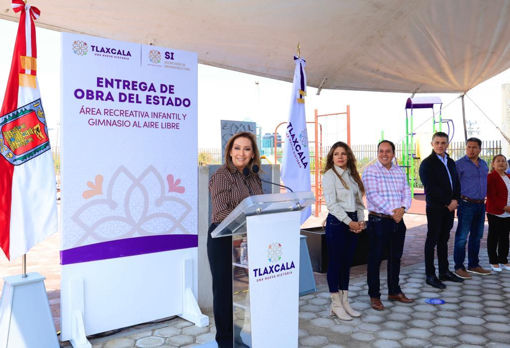 Inauguró Gobernadora obras públicas en Tenancingo y Natívitas