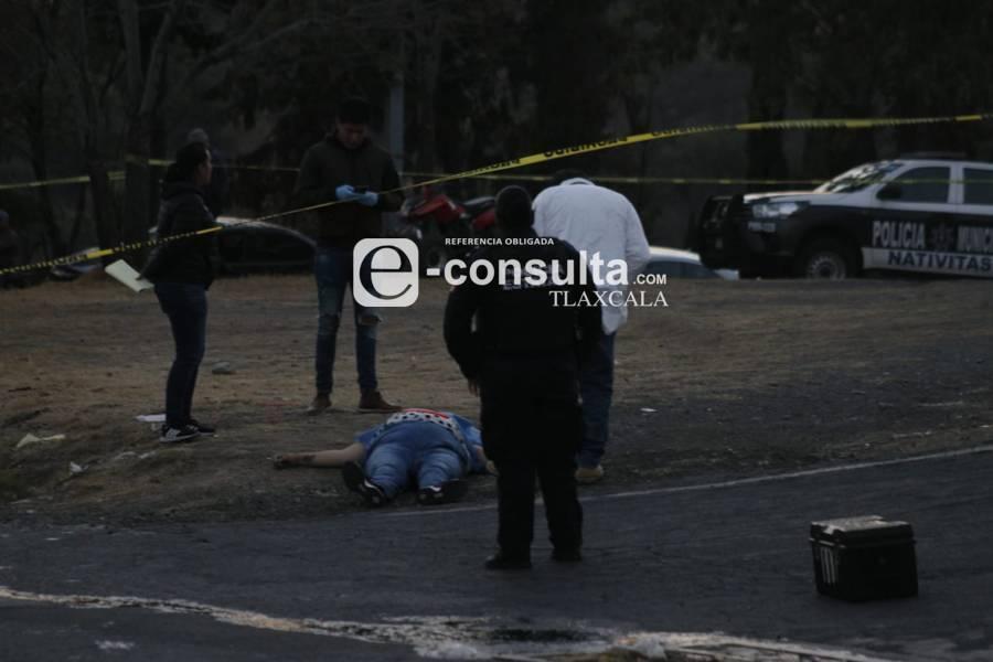 Ultiman a mujer a balazos en Nativitas 