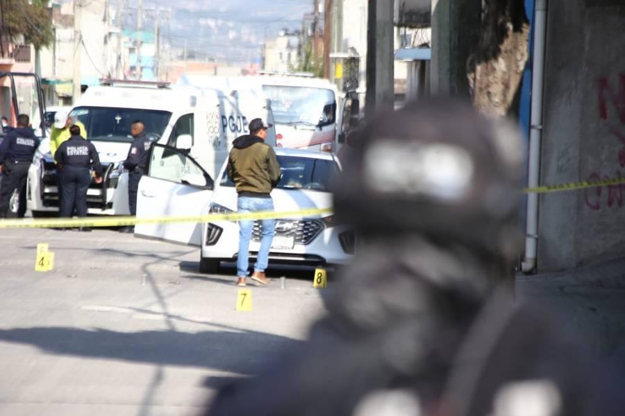 Muere un hombre a balazos en Chiautempan 