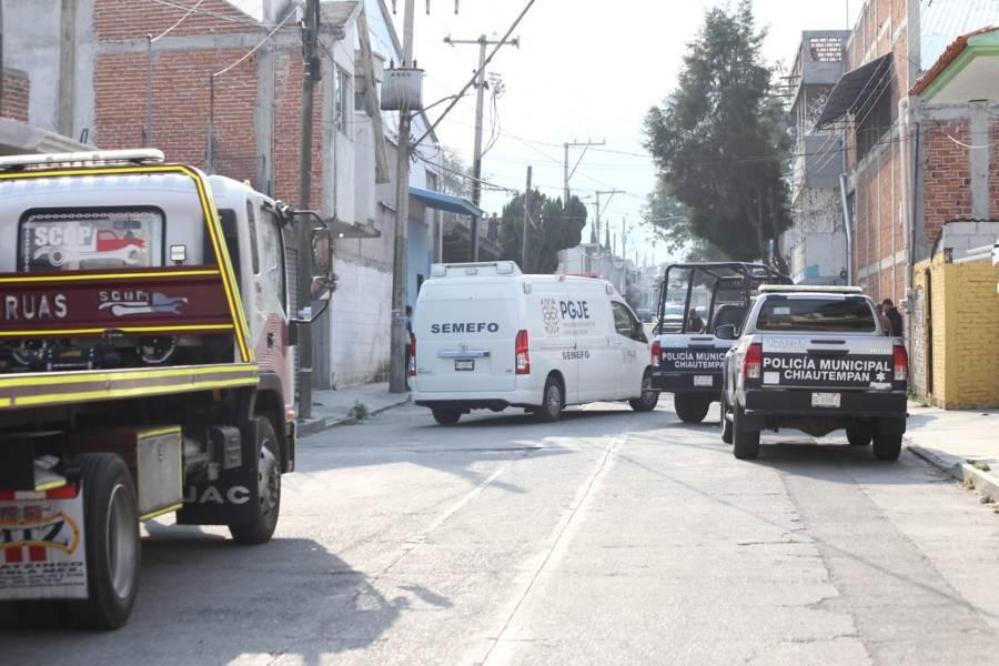 Muere un hombre a balazos en Chiautempan 