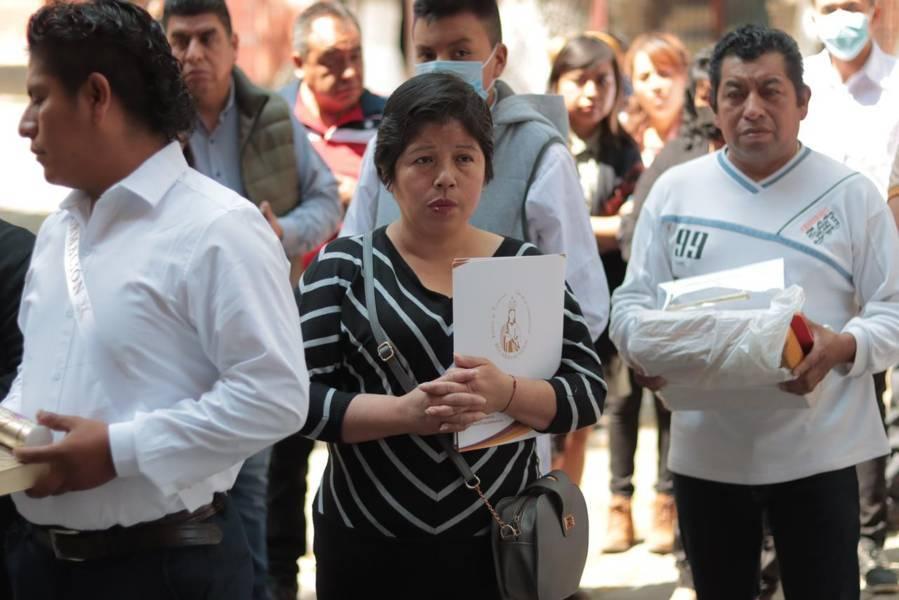 Realizan primeras comuniones comunitarias en la capital 