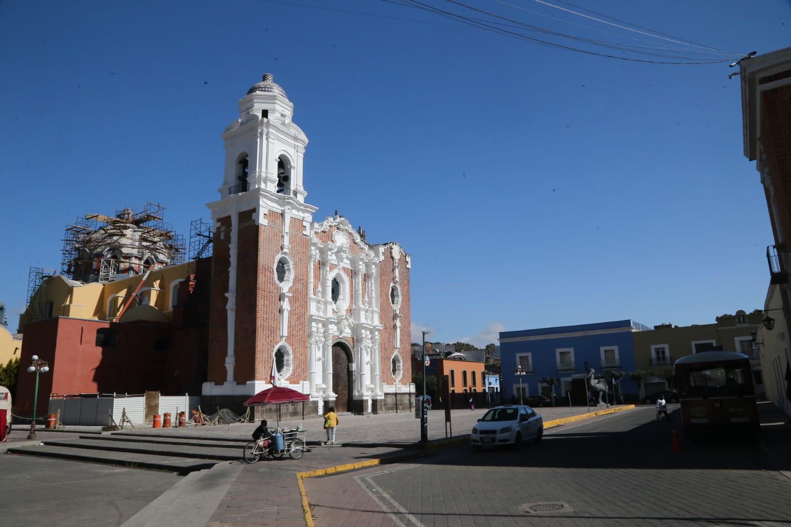 Con poca gente amanece capital de Tlaxcala 