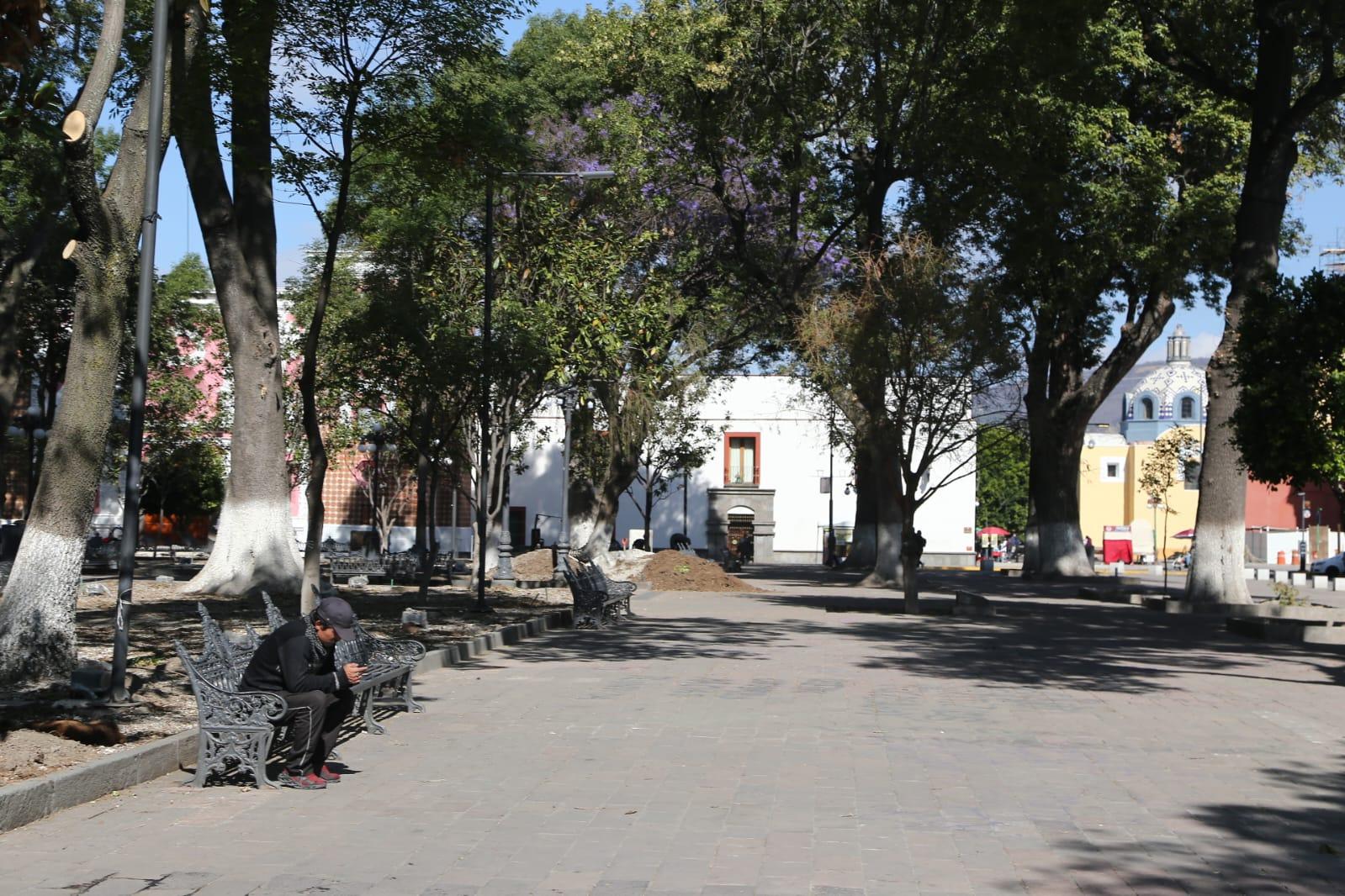 Con poca gente amanece capital de Tlaxcala 