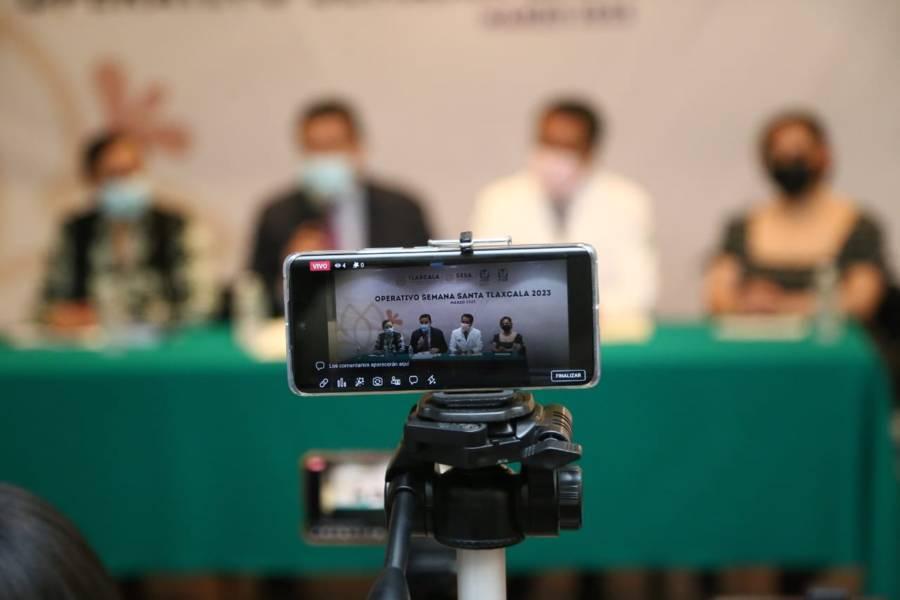 Anuncian operativo de salud "Semana Santa Tlaxcala 2023"