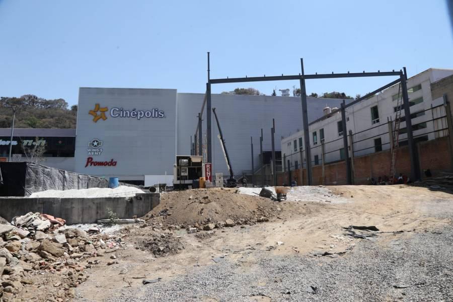 ¿Qué será? Comienza ampliación en Parque Vértice 
