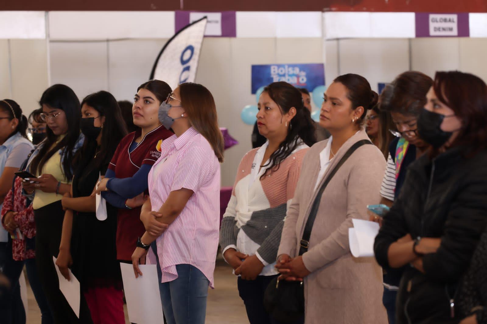 Ofertó Feria Nacional de Empleo de las mujeres más de 450 plazas laborales