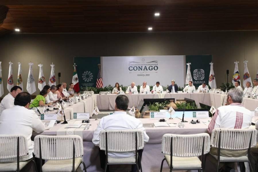 Participó Tlaxcala en reunión extraordinaria de CONAGO
