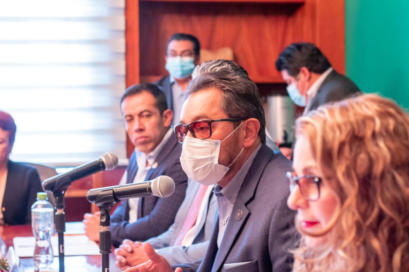 Encabeza Pepe Temoltzin encuentro de diputados con mesa directiva de CANACINTRA