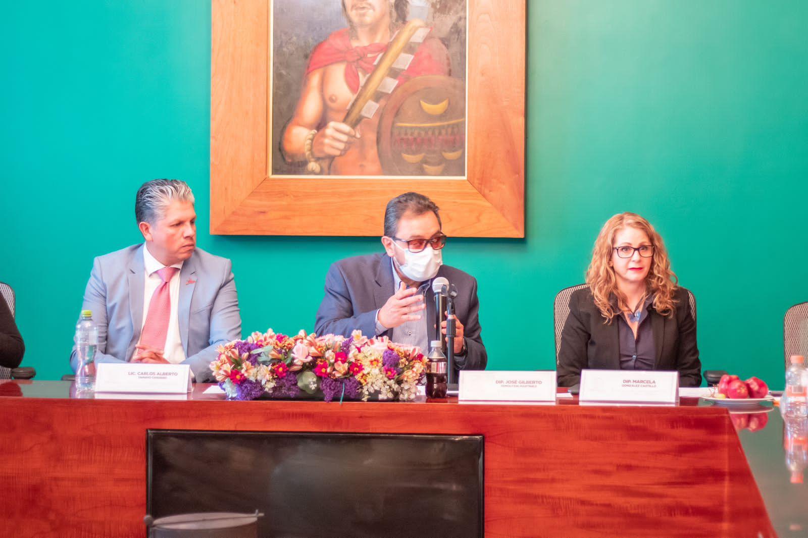 Encabeza Pepe Temoltzin encuentro de diputados con mesa directiva de CANACINTRA