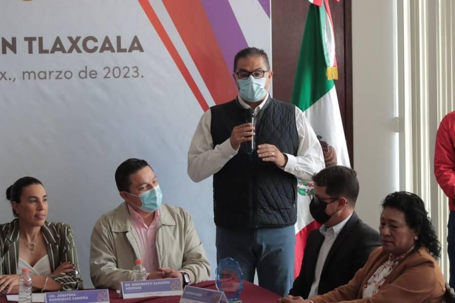 Lanzamiento "Distintivos Cruz Roja Mexicana en Tlaxcala"